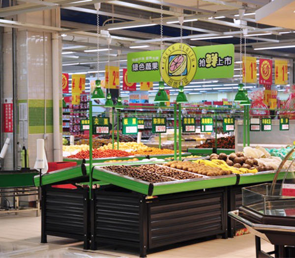 西藏超市果蔬货架